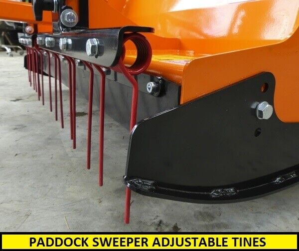 Paddock Sweeper. Electric Start Paddock Sweeper. Chapman PC120 Paddock Cleaner