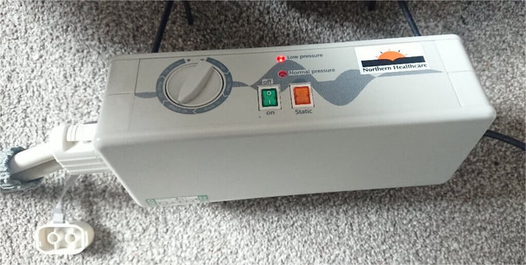 OLA 8 Pressure revealing air mattress with APP-PO8A Variable pump Full Single Size