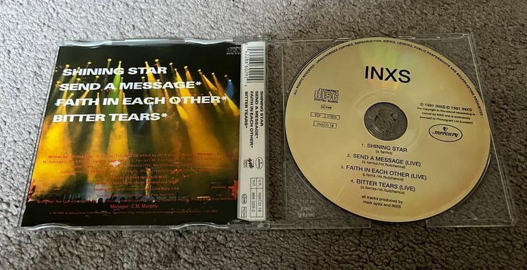INXS Shining Star CD Single 