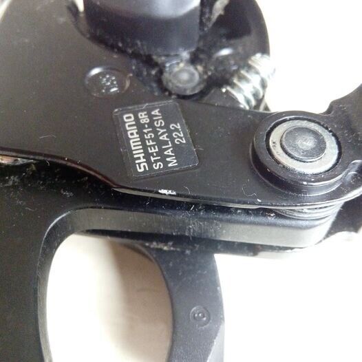 Shimano Altus ST-EF 51 8-speed shifter.Right only.New.