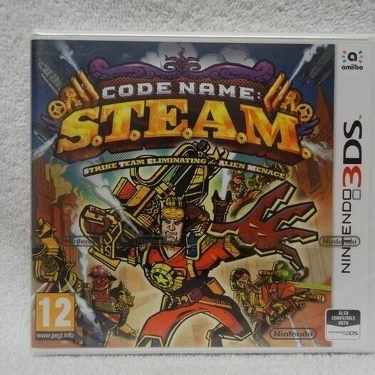 image for Code Name: S.T.E.A.M., Nintendo 3DS Game, Brand New, Sealed