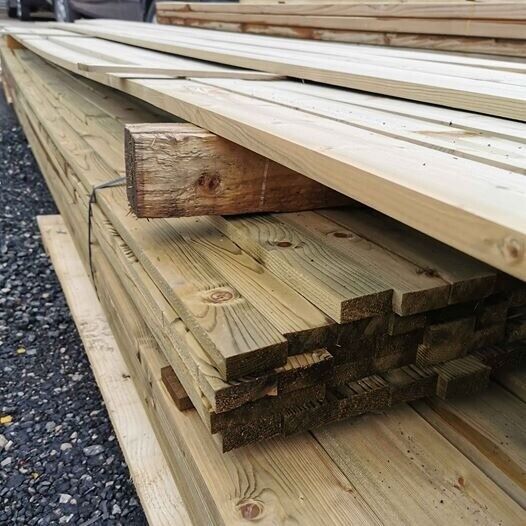 2x1, 4x1, 6x1, Planed, Treated Timber (per length) 