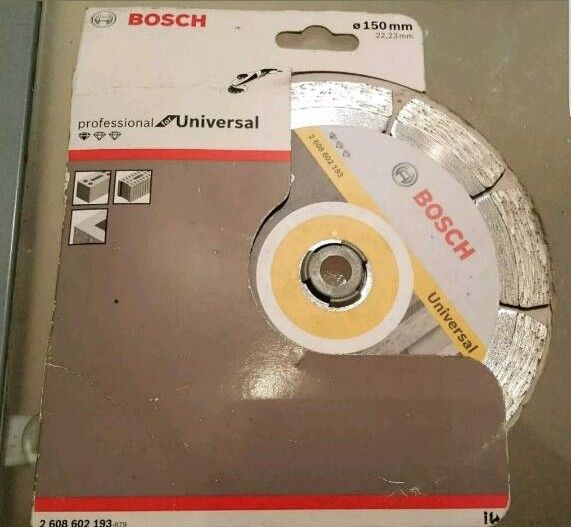 Bosch 2608602193 Pro Universal Turbo Diamond Blade 150mm x 22mm