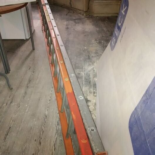 image for 5m long heavy duty scaffold ladder excellent condition (two available)
