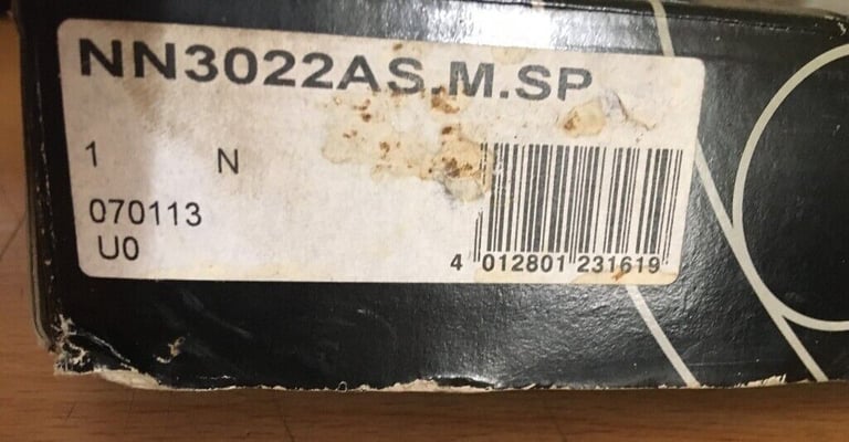 Cylindrical Roller Bearing NN3022-D-TVP-SP-XL