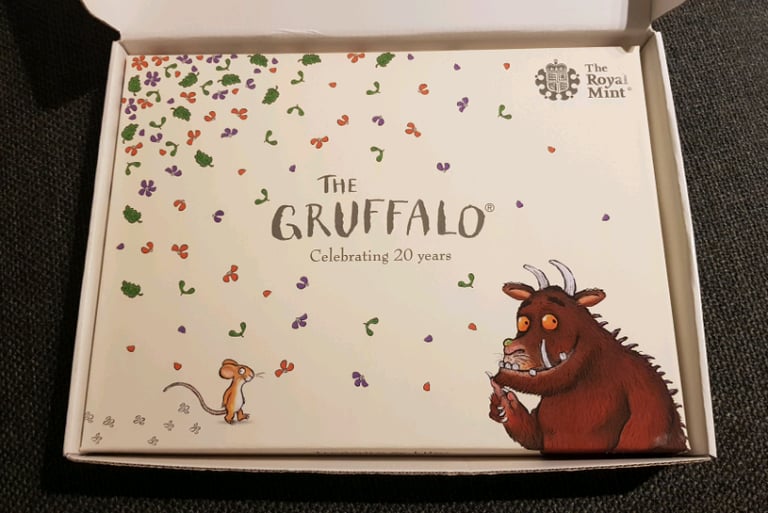 image for The Gruffalo Royal Mint Silver Coin & Book Gift Set Limited Edition 