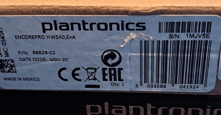 Plantronics EncorePro 540 Headset