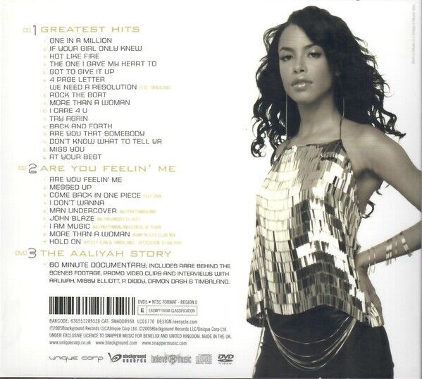 Aaliyah - Ultimate Aaliyah (2xCD, Comp + DVD-V, NTSC, Reg) Very Rare £30