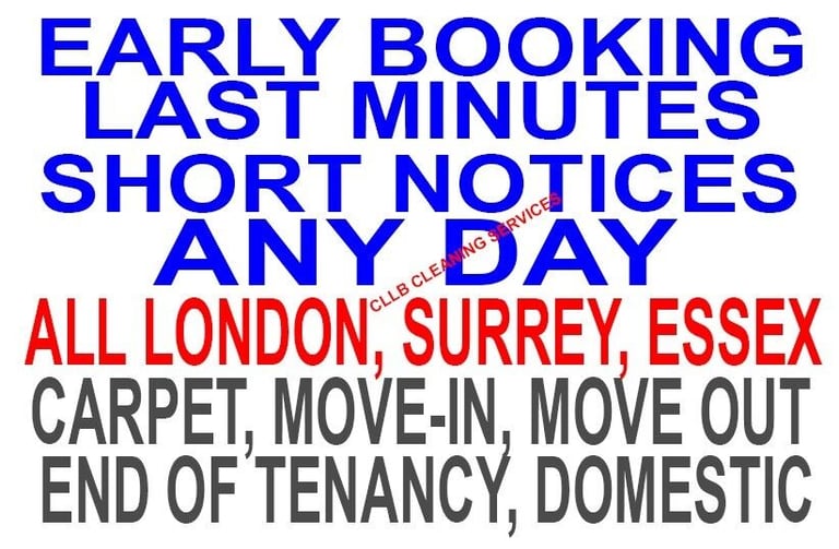 SHORT N0TICE 50% OFF PROFESSIONAL DEEP END OF TENANCY CARPET CLEANING SERVICE HOUSE DOMESTIC CLEANER