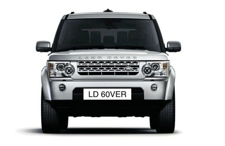 Land Rover Discovery Freelander Cherished Private Registration Plate