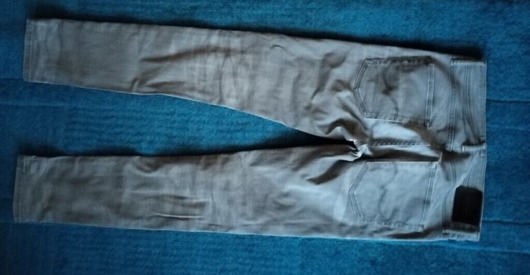image for Slim fit Jack Jones faded grey jeans 