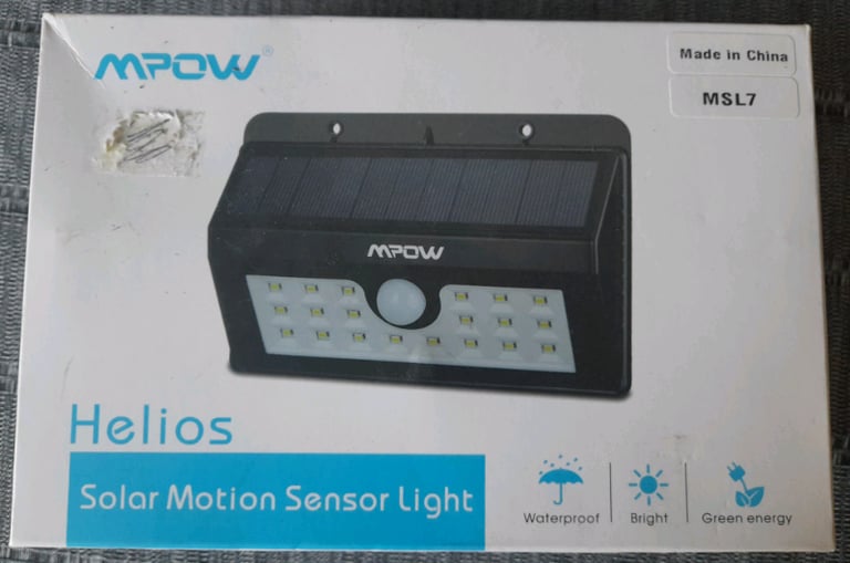 image for Solar motion sensor light