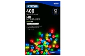 400 Multi Colour LED String Lights Indoor & Outdoor Use NEW