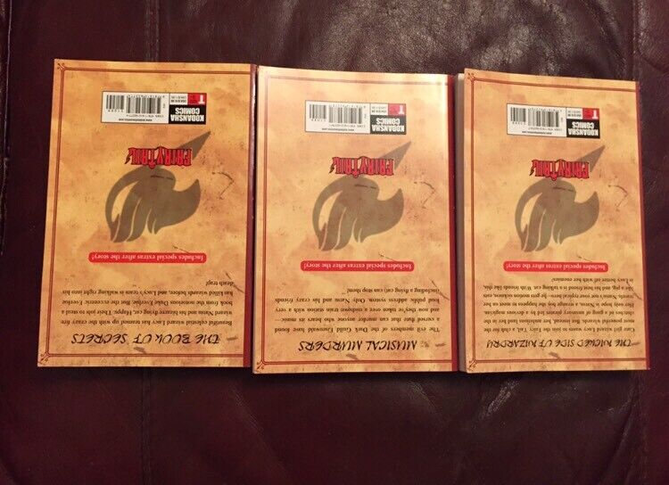 Fairytale Manga Volumes 1, 2 & 3            £3 EACH