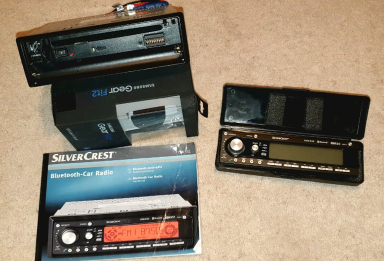 SilverCrest Bluetooth Car Radio/CD/SD/USB Player & detachable Panel