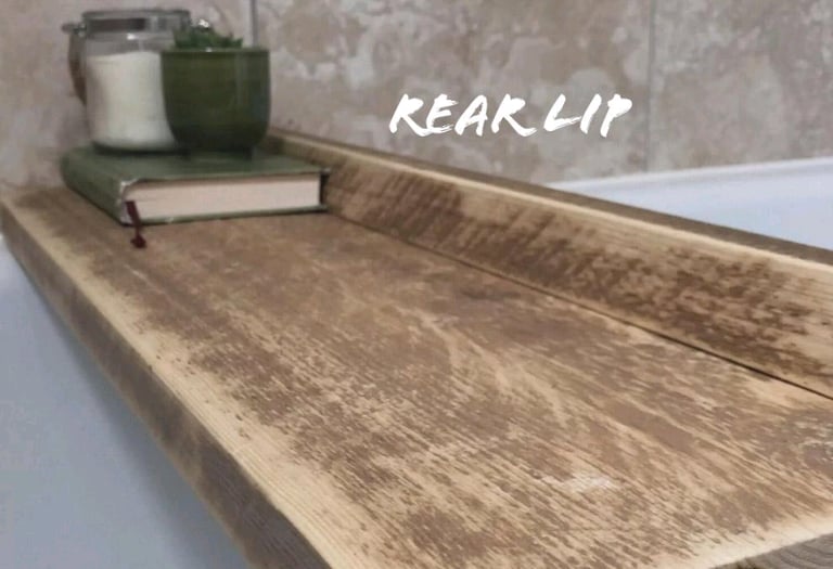Rustic Bath caddy (Reclaimed Wood)