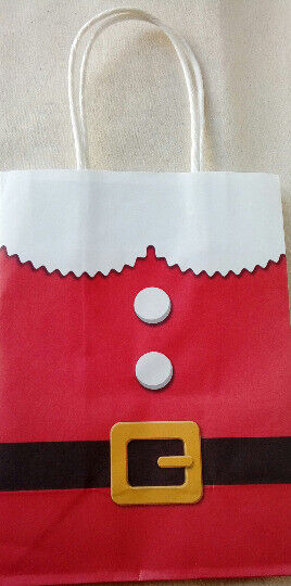 Christmas Paper Party bags 47 x Twist Handle Bags New Suitable for Resale