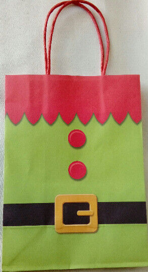 Christmas Paper Party bags 47 x Twist Handle Bags New Suitable for Resale