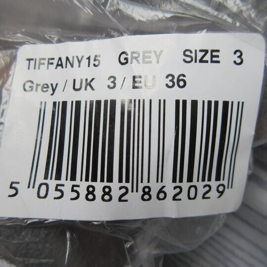 Ladies Grey Moccasin Slippers BRAND NEW