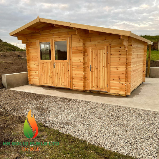 Timber cabin "BRUTUS" 34 4.5x3m - finance available