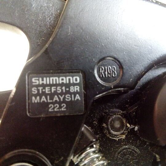 Shimano Altus ST-EF 51 8-speed shifter.Right only.New.