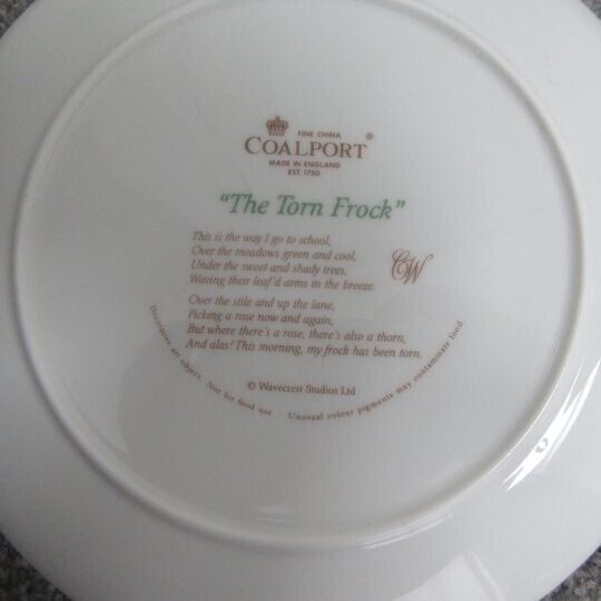 Job Lot Of Two Coalport Decorative Plates BRAND NEW