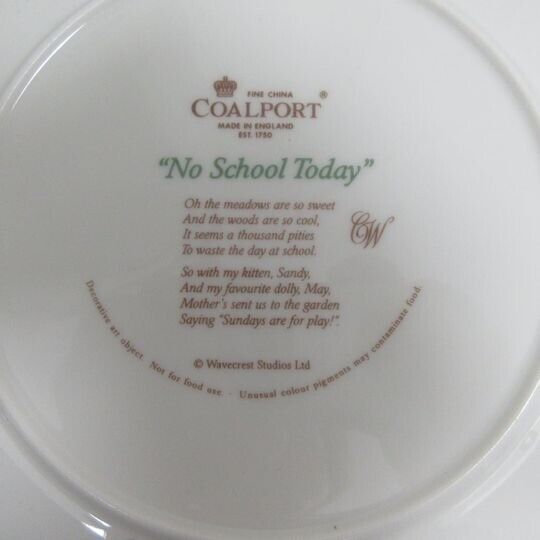 Job Lot Of Two Coalport Decorative Plates BRAND NEW