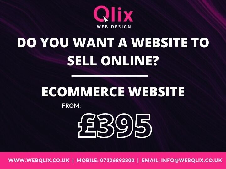 5 Pages Website from£150/E-commerce websites from £350/ Web Designer Manchester 
