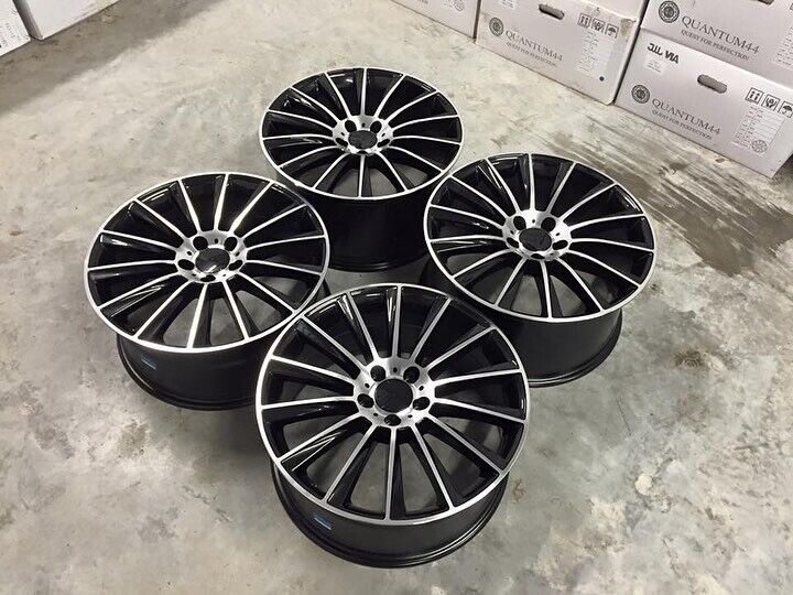 22″ Inch Mercedes Twist style Alloy Wheels Jeep GLE GLC GL ML M Class AMG SUV 5X112 4MATIC