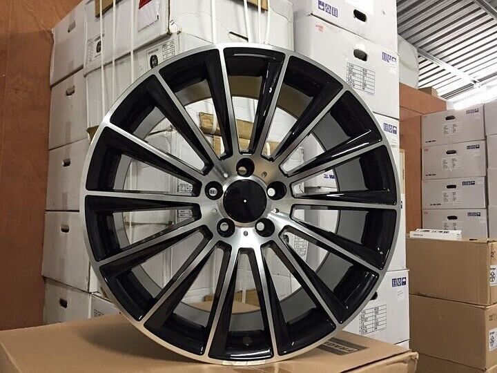 22″ Inch Mercedes Twist style Alloy Wheels Jeep GLE GLC GL ML M Class AMG SUV 5X112 4MATIC