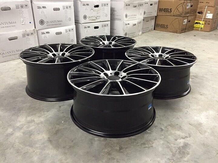 22″ Inch Mercedes Twist style Alloy Wheels Jeep GLE GLC GL ML M Class AMG SUV 5X112 4MATIC