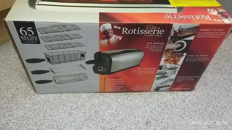 ***NEGOTIABLE*** REDUCED PRICE*** ORIGINAL ROTISSERIE AS SEEN ON TV