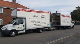 Professional house removals / man and van / single item delivery / Free Quote from MJ MOVERS Ltd L