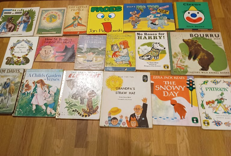 1960-70s children's books, 1st editions retro nostalgia