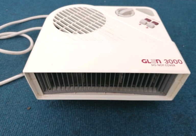 GLEN 3000 Series Portable Fan Heater / Cooler - FAB COMPACT & PORTABLE