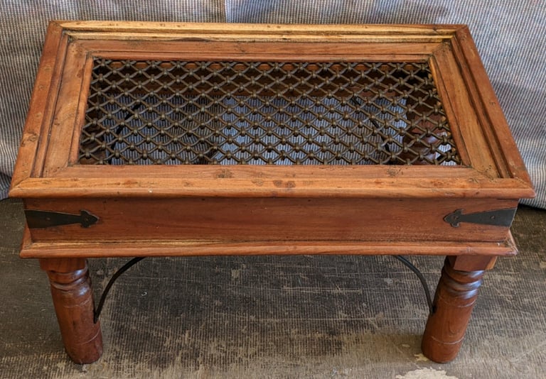 Small hardwood table