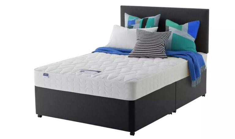 **100% GUARANTEED PRICE!**BRAND NEW-Double Divan Bed With Mattress Options-Small Double Bed
