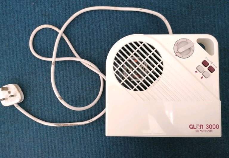 GLEN 3000 Series Portable Fan Heater / Cooler - FAB COMPACT & PORTABLE