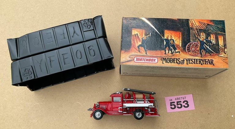 image for Matchbox Models of Yesteryear YFE06 1932 Ford AA Fire Engine