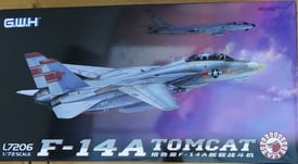 Great Wall Hobby (GWH) Grumman F-14A Tomcat - 1/72nd scale (Airfix-style construction kit)