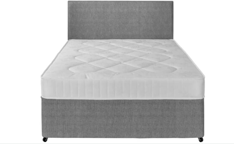 **100% GUARANTEED PRICE!**BRAND NEW-Double Divan Bed With Mattress Options-Small Double Bed