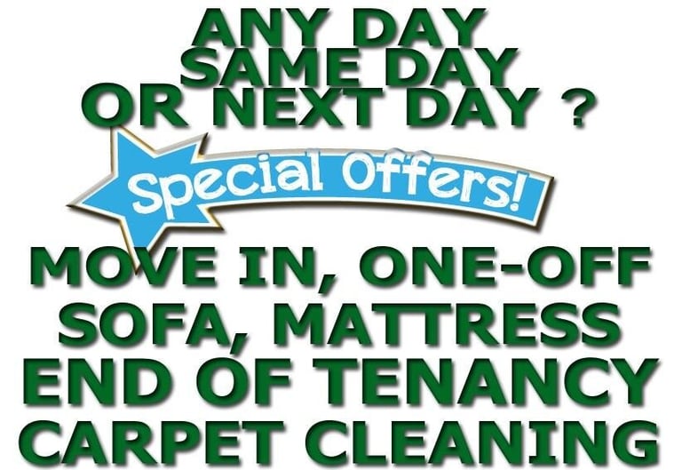 image for  😎FROM £12 DEEP END OF TENANCY CLEANING SERVICES CARPET AFTER BUILDERS CHEAP HOUSE DOMESTIC CLEANER