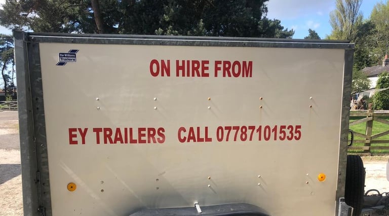 image for Ifor Williams Twin axle, box trailer for hire Wilberfoss, E,Yorks