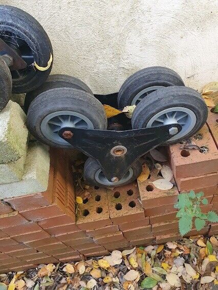 image for Set of 2 Hand Cart Wheels