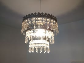 image for two beautiful ceiling light shades or fittings
