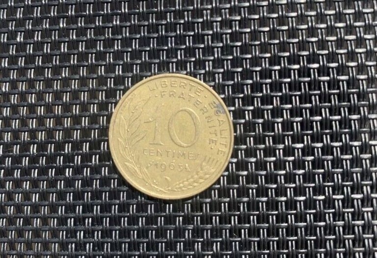 image for France 10 Centime Coins 1963 Liberty Bust Fr/Sh - La Griffoul Collectable French
