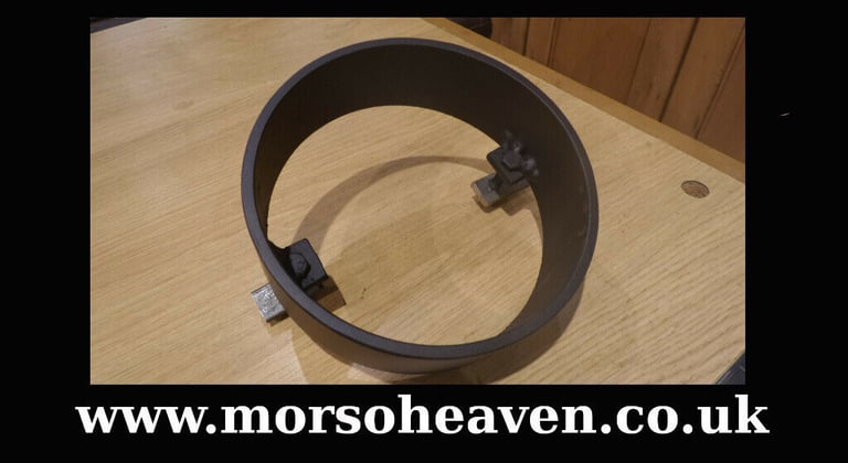 Morso Squirrel Flue Outlet. 130mm ID. From Morso_Heaven.