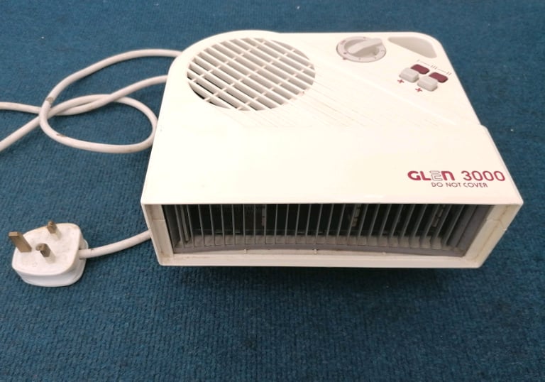 GLEN 3000 Series Portable Fan Heater / Cooler - FAB COMPACT & PORTABLE