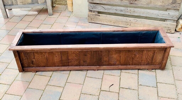 image for Handmade Wooden Window Box/Planter for Flowers/Plants/Vegetables 