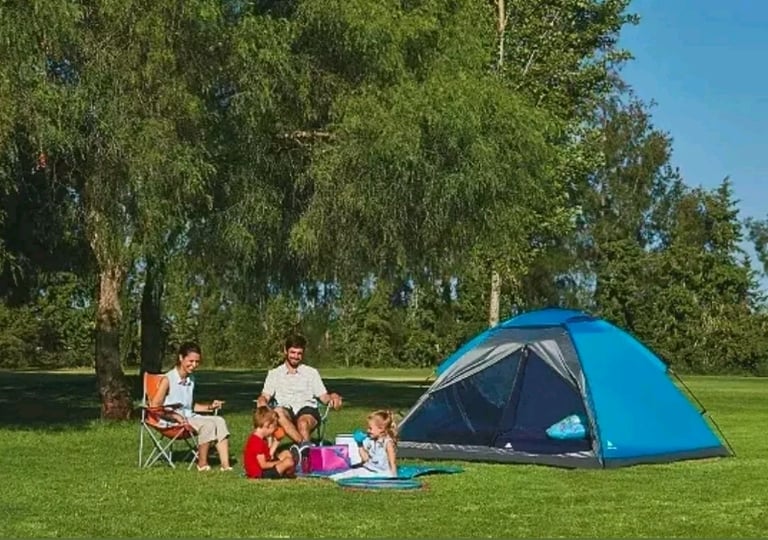 image for Ozark Trail Blue 4 Person Tent blue